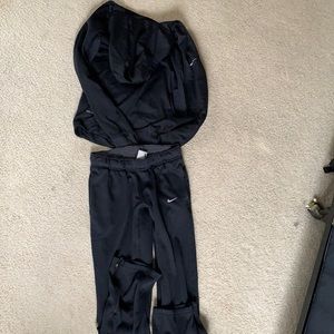 Nike dri fit hoodie and sweats